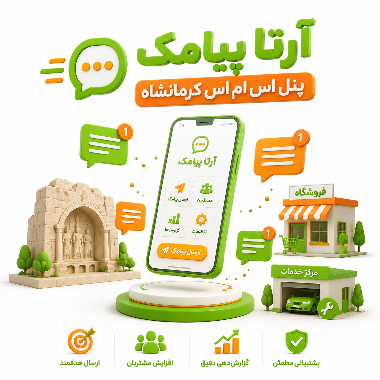 پنل اس ام اس کرمانشاه