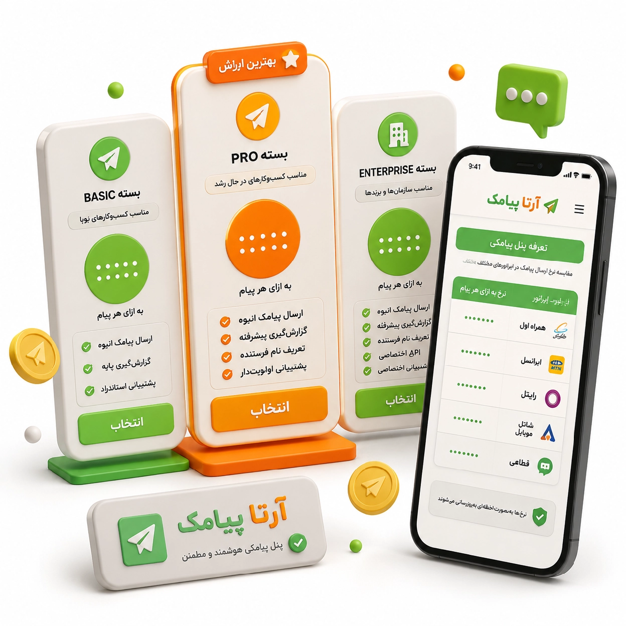 قیمت پنل پیامکی